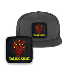 Darth Maul “Dark Side” Embroidered Grey Baseball Cap