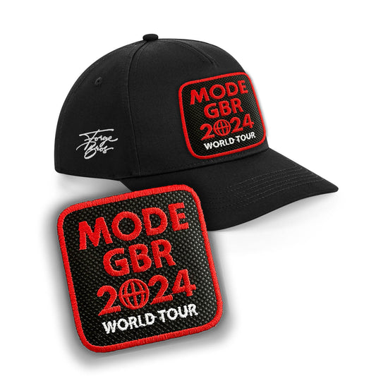 Depeche Mode 2024 UK Tour Embroidered Patch Baseball Cap Urbanwear 5 Pannel Snapback