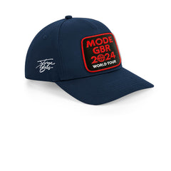 Depeche Mode 2024 UK Tour Embroidered Patch Baseball Cap Urbanwear 5 Pannel Snapback