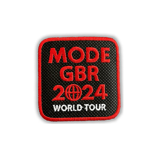 Backpack with  Depeche Mode 2024 UK Tour Embroidered Patch