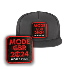 Depeche Mode 2024 UK Tour Embroidered Trucker  Baseball Cap