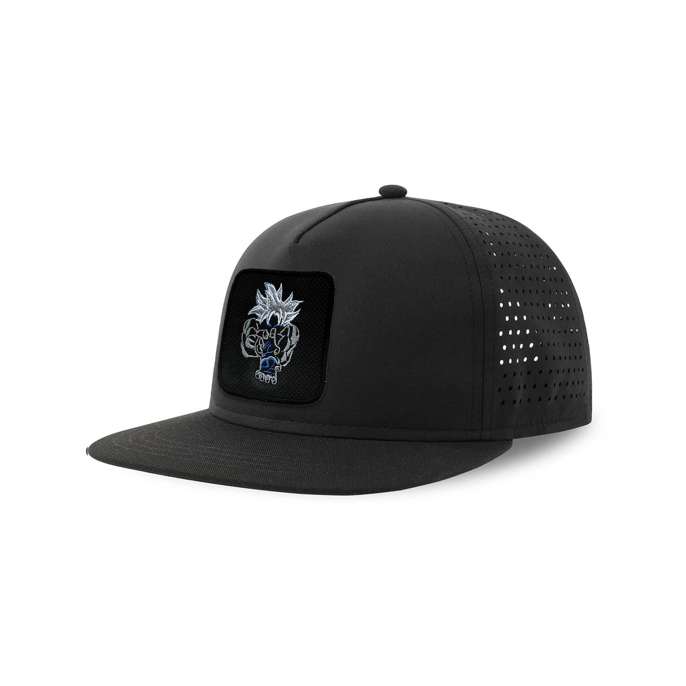 Son Goku Streetwear Hat with Flat Visor Embroidered Patch Dragon Ball
