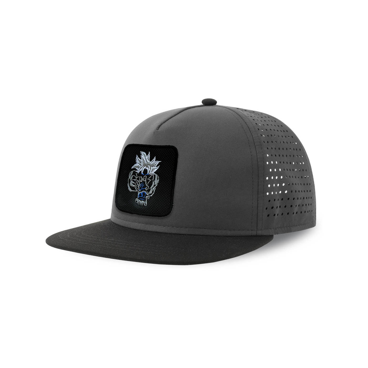 Son Goku Streetwear Hat with Flat Visor Embroidered Patch Dragon Ball