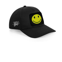 Happy Emoji Embroidered Patch Baseball Cap Urbanwear 5 Pannel Snapback