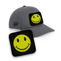 Happy Emoji Embroidered Patch Baseball Cap Urbanwear 5 Pannel Snapback