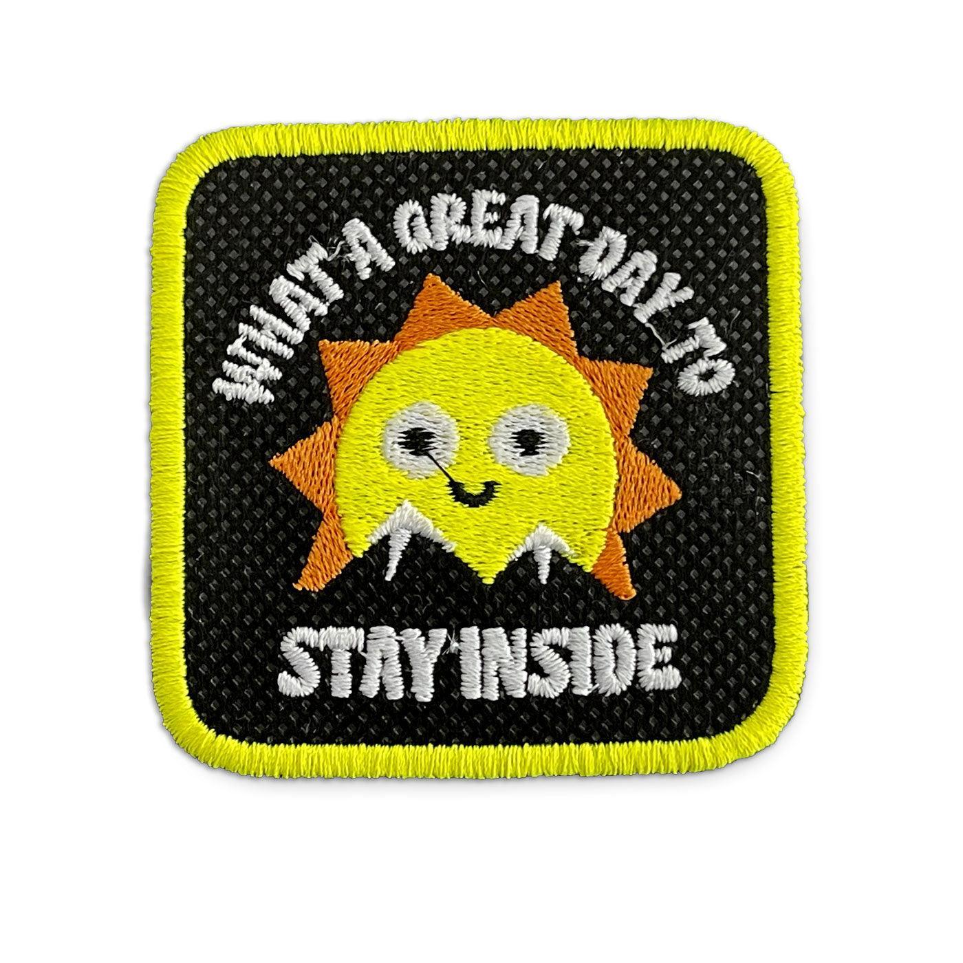 Backpack with Sarcastic Great Day Embroidered Patch - Forge Bros