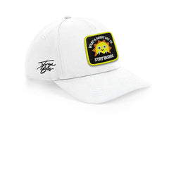 Great Day Cap Embroidered Velcro Patch Outdoor Hat Black, White, Grey - Forge Bros