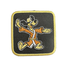 Hong Kong Phooey Cap Embroidered Velcro Patch Retro Black, White, Grey - Forge Bros