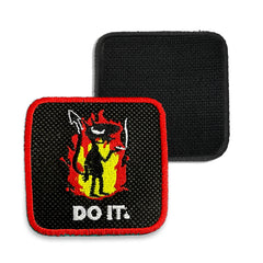 Devil Do It Embroidered Hook & Loop Removable Patch for Forge Bros Caps