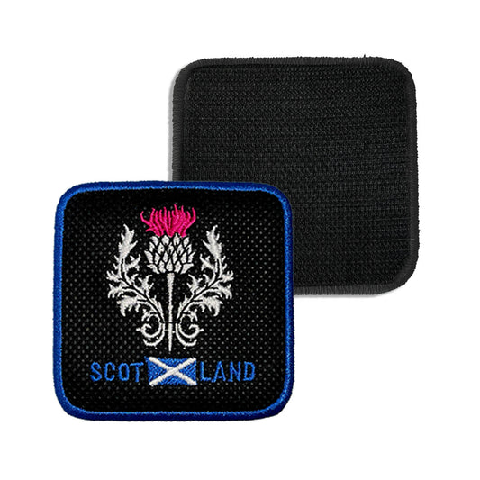 Scotland Patch Embroidered Hook & Loop Removable Patch for Forge Bros Caps