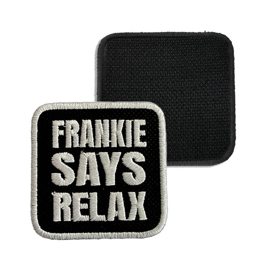 Frankie Relax Patch Embroidered Velcro Patch for Forge Bros Caps