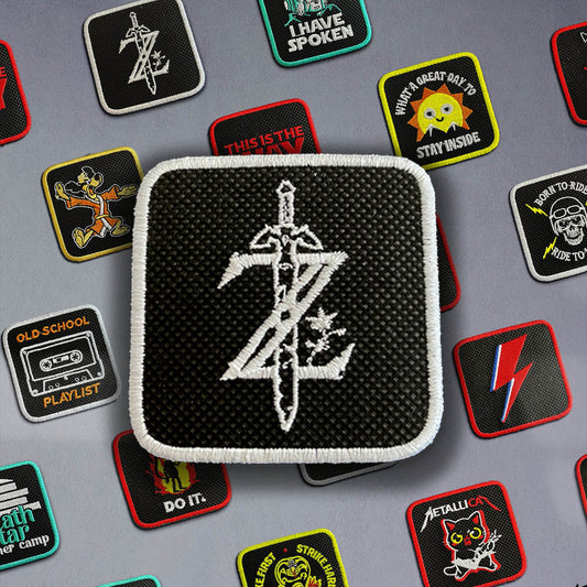 Zelda Embroidered Hook & Loop Removable Patch for Forge Bros Caps