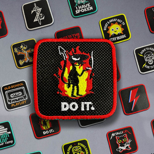 Devil Do It Embroidered Hook & Loop Removable Patch for Forge Bros Caps