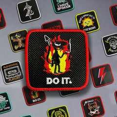 Devil Do It Embroidered Hook & Loop Removable Patch for Forge Bros Caps