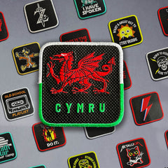 Cymru Patch Embroidered Hook & Loop Removable Patch for Forge Bros Caps