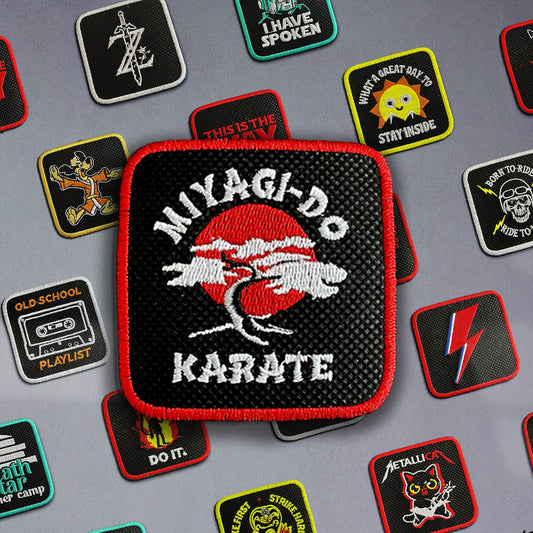 Miyagi Do Embroidered Hook & Loop Removable Patch for Forge Bros Caps