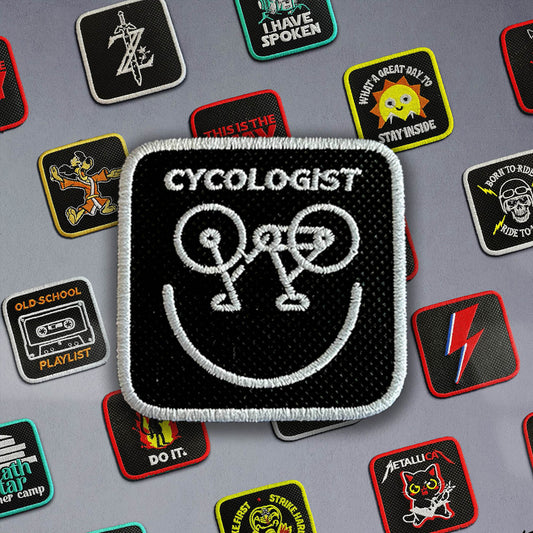 Cycologist Patch Embroidered Hook & Loop Removable Patch for Forge Bros Caps