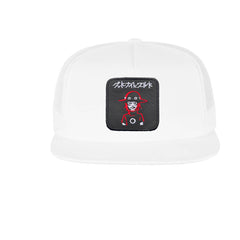 Ichi Taichiro Arima Embroidered Hat Classic Trucker Mesh White Cap