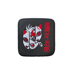 Anime Kamado Tanjiro Mask Demon Slayer Kimetsu No Yaiba Black Cap