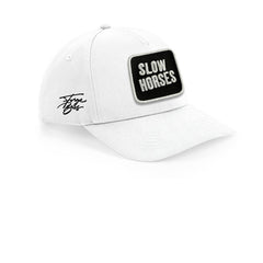 Slow Horses Cap Embroidered Patch Jackson Lamb Black, White, Grey Hat