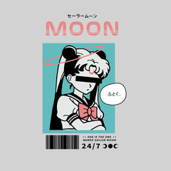 Moon Anime Girl Nasa Japanese Movie t-shirt Nice and Nostalgic - Kuzi Tees