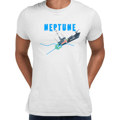 Ukraine Cruise Neptune Missile Damaged Russian Warship Moskow T-Shirt - Kuzi Tees