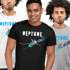 Ukraine Cruise Neptune Missile Damaged Russian Warship Moskow T-Shirt - Kuzi Tees