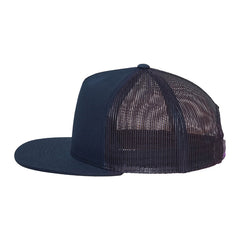 Nezuko Kamado Embroidered Hat Kimetsu no Yaiba Classic Trucker Mesh Blue Cap