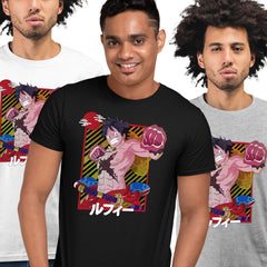 One Piece Luffy T-shirt Anime Manga 