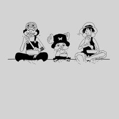 One Piece Usopp Tony Tony Chopper Monkey D Luffy Adult Unisex T-shirt