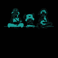 One Piece Usopp Tony Tony Chopper Monkey D Luffy Adult Unisex T-shirt