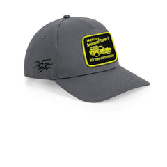 Only Fools and Horses Cushty Cap Embroidered Velcro Patch Hat Black, White, Grey - Forge Bros