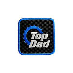 Top Dad Patch Embroidered Hook & Loop Removable Patch for Forge Bros Caps