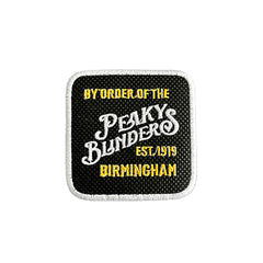 Peaky Blinders Embroidered  Patch for Forge Bros Caps