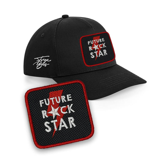 Future Rock Star Embroidered Patch Baseball Cap Urbanwear 5 Pannel Snapback