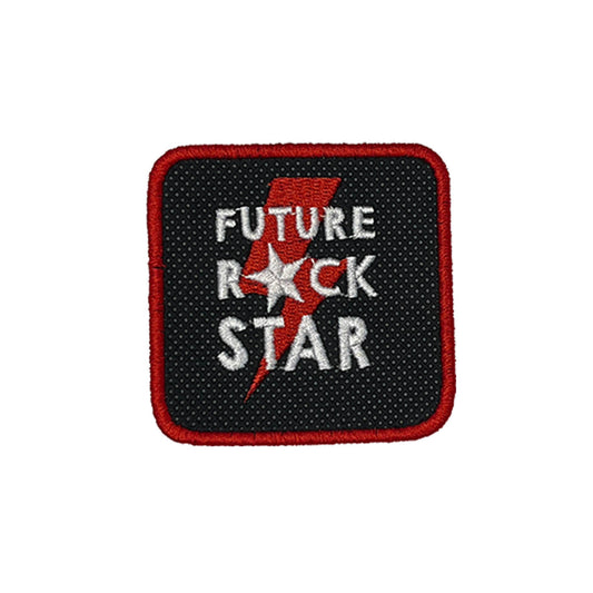 Backpack with  Future Rock Star Embroidered Patch