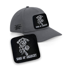 SAMCRO Embroidered Patch Baseball Cap Urbanwear 5 Pannel Snapback