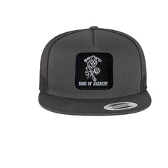 SAMCRO Hat Sons of Anarchy Embroidered Baseball Cap by Forge Bros Grey