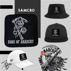 SAMCRO Hat Sons of Anarchy Embroidered Baseball Cap by Forge Bros