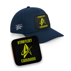 Starfleet Command Embroidered Baseball Blue Hat by Forge Bros