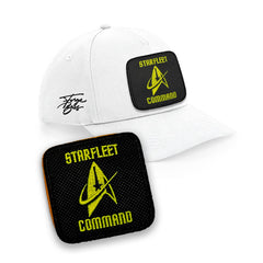 Starfleet Command Embroidered Baseball White Hat by Forge Bros