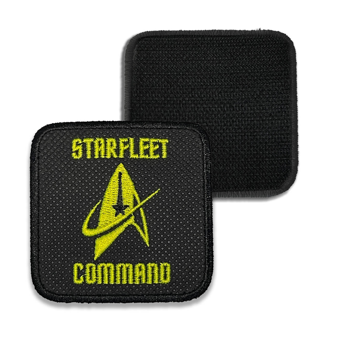 Starfleet Command Embroidered Hook & Loop Removable Patch