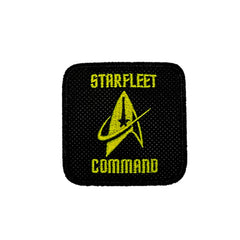 Starfleet Command Embroidered Baseball Black Hat by Forge Bros