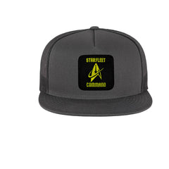 Starfleet Command Baseball Grey Cap | Adjustable Star Trek Hat