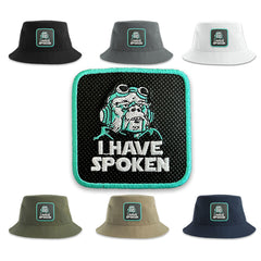 Kuill  I Have Spoken Bucket Hat Embroidered Patch