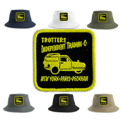 Trotters Bucket Hat Embroidered Patch