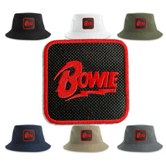 Bowie Bucket Hat Embroidered Patch