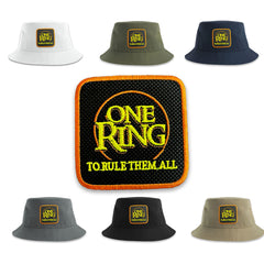 One Ring LOTR Bucket Hat Embroidered Patch