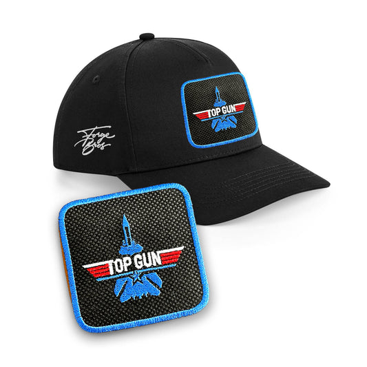 Top Gun Embroidered Patch Baseball Cap Urbanwear 5 Pannel Snapback