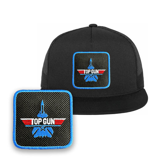 Top Gun Plane Embroidered Baseball Cap by Forge Bros